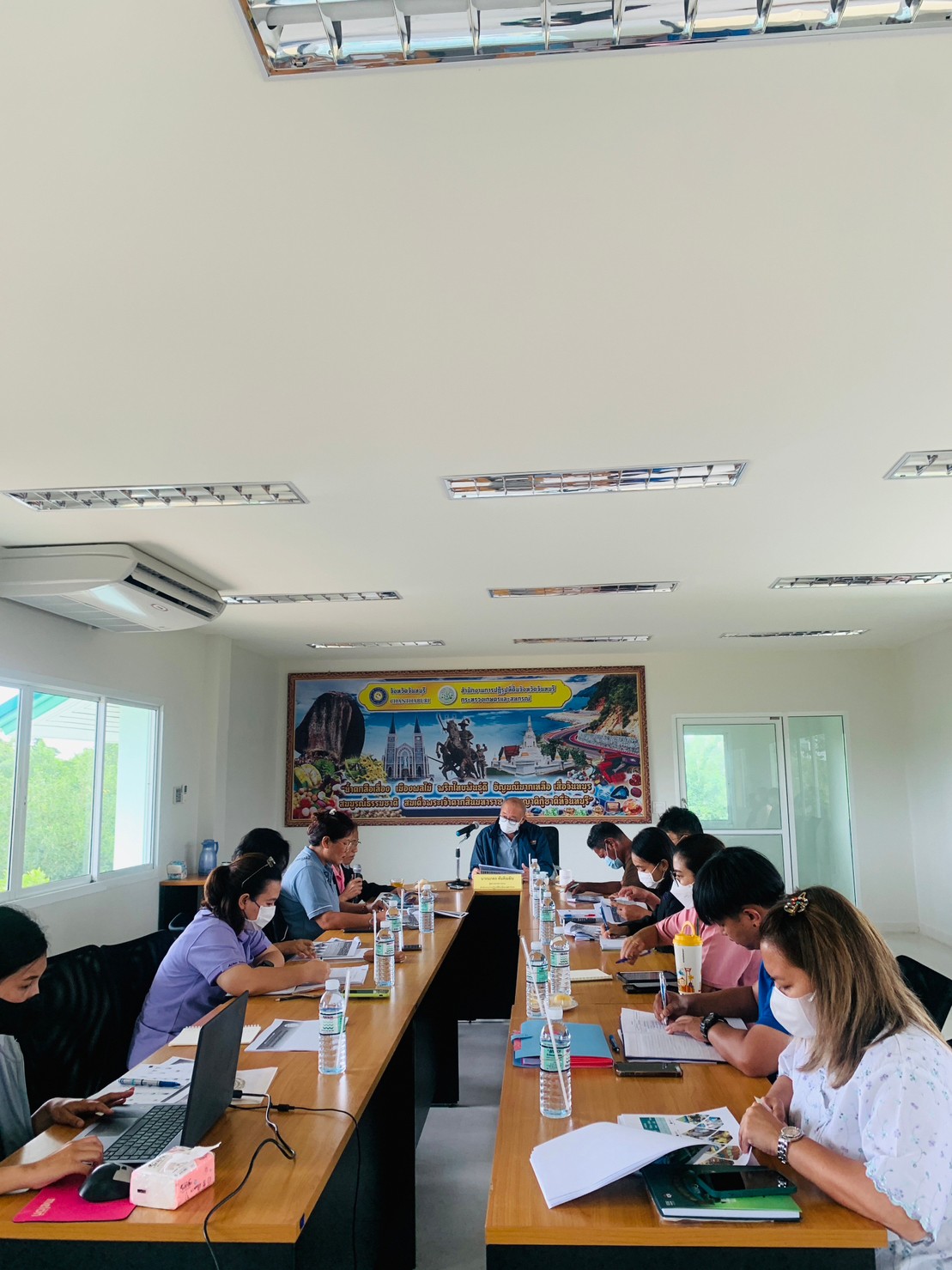 title - ผู้ตรวจราชการกรม ส.ป.ก. ลงพื้นที่เพื่อรับฟังปัญหาของเกษตรกรในโครงการจัดที่ดินแปลงเกษตรเกื้อกูลทับปะตีโมเดล และประชุมติดตามผลการดำเนินงานตามแผนการตรวจราชการ ส.ป.ก.จันทบุรี